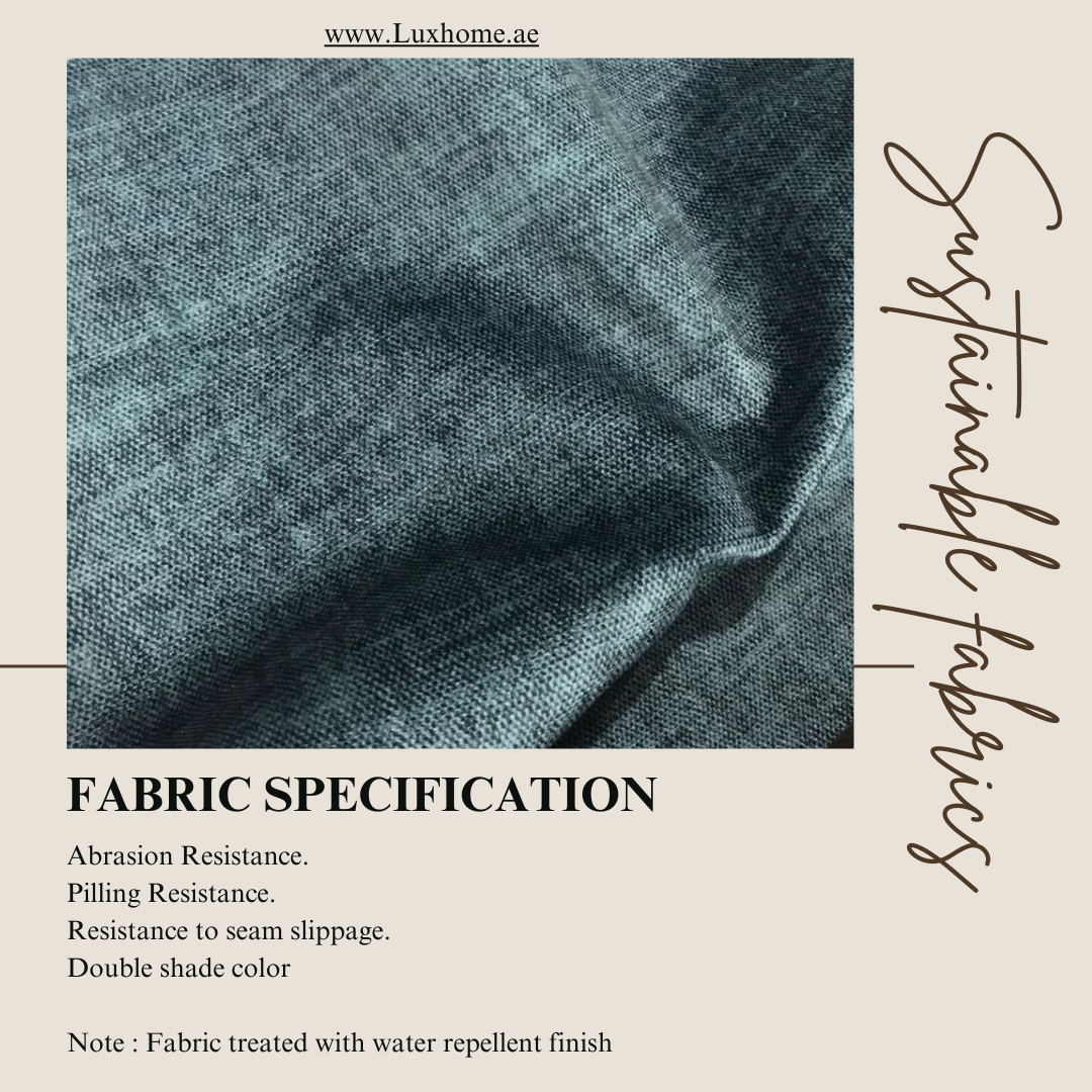 Upholstery Fabric for Chair, Sofa 140cm Width, 93 dh per Meter (Green) Cut by Mtr