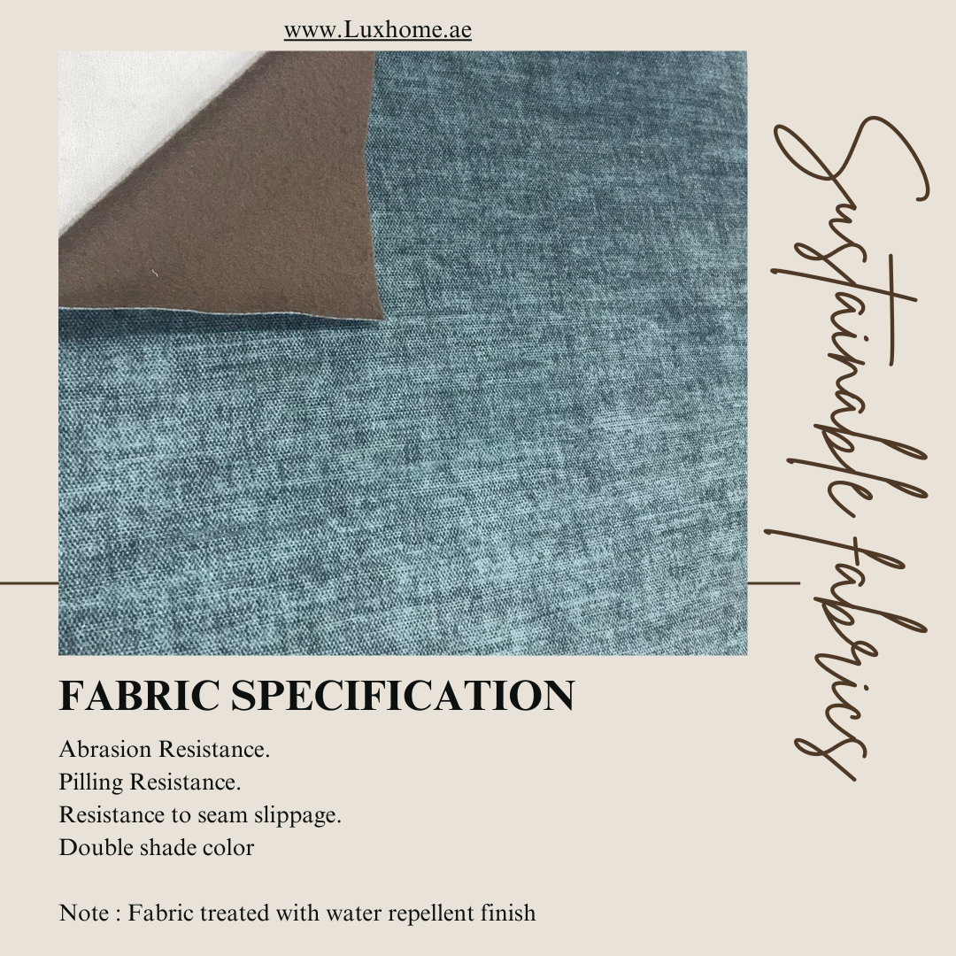 Upholstery Fabric for Chair, Sofa 140cm Width, 93 dh per Meter (Green) Cut by Mtr