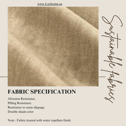 Upholstery Fabric for Chair, Sofa 140cm Width, 93 dh per Meter (Green) Cut by Mtr