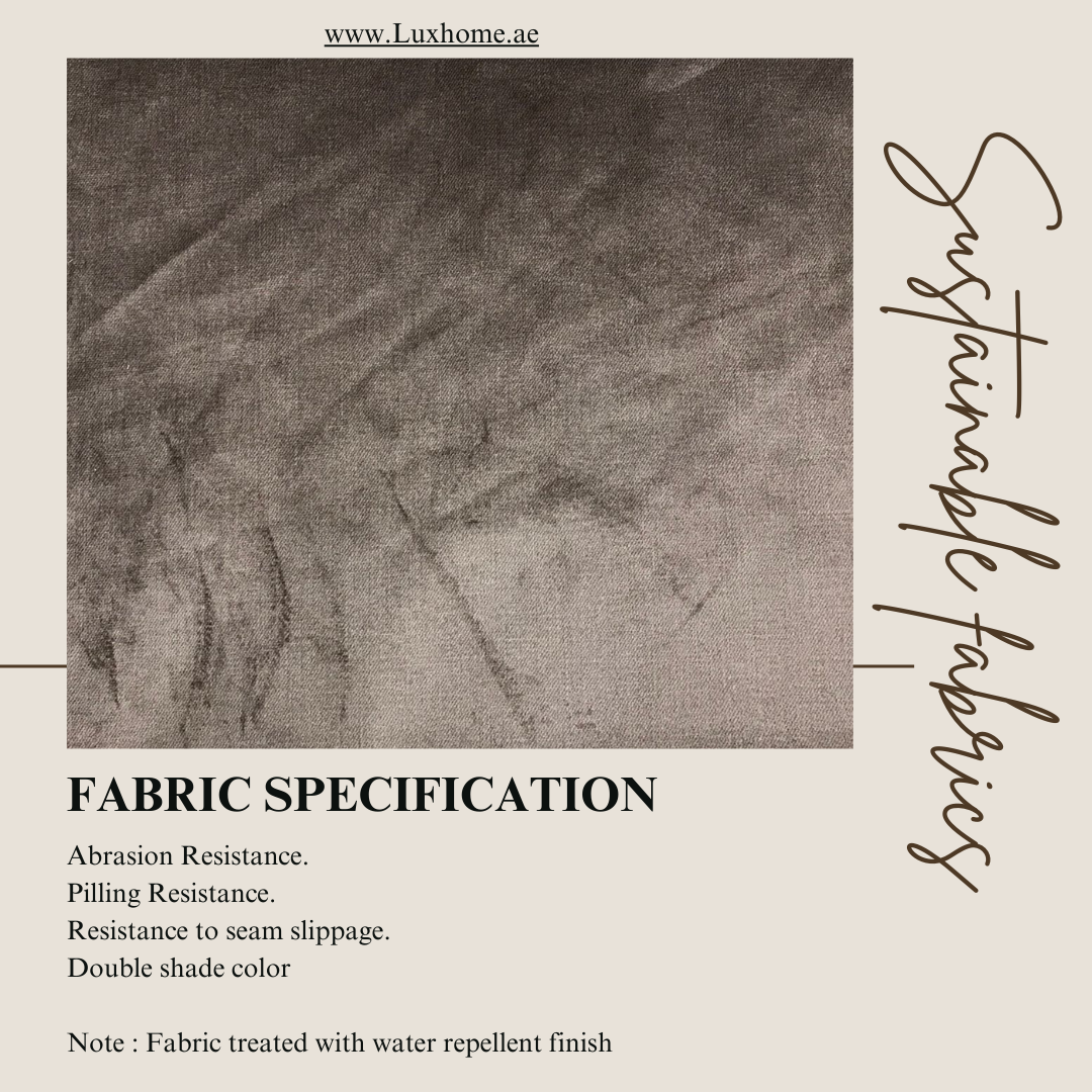 Upholstery Fabric for Chair, Sofa 140cm Width, 75dh per Meter Brown color