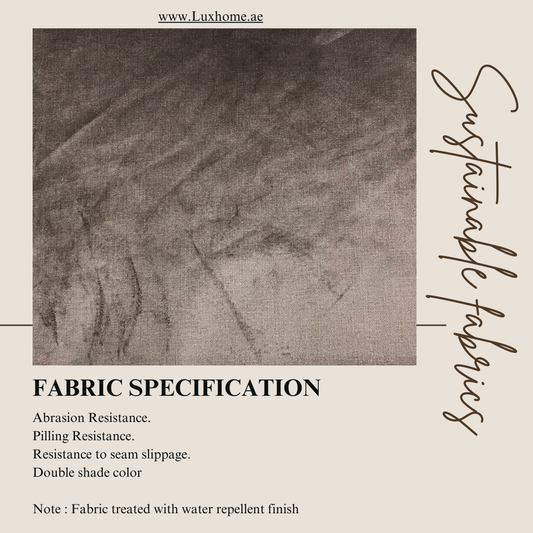 Upholstery Fabric for Chair, Sofa 140cm Width, 75dh per Meter Brown color