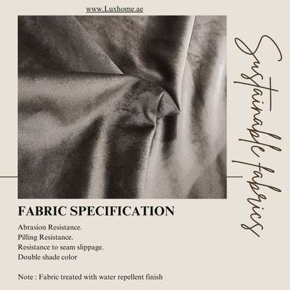 Upholstery Fabric for Chair, Sofa 140cm Width, 75dh per Meter Brown color