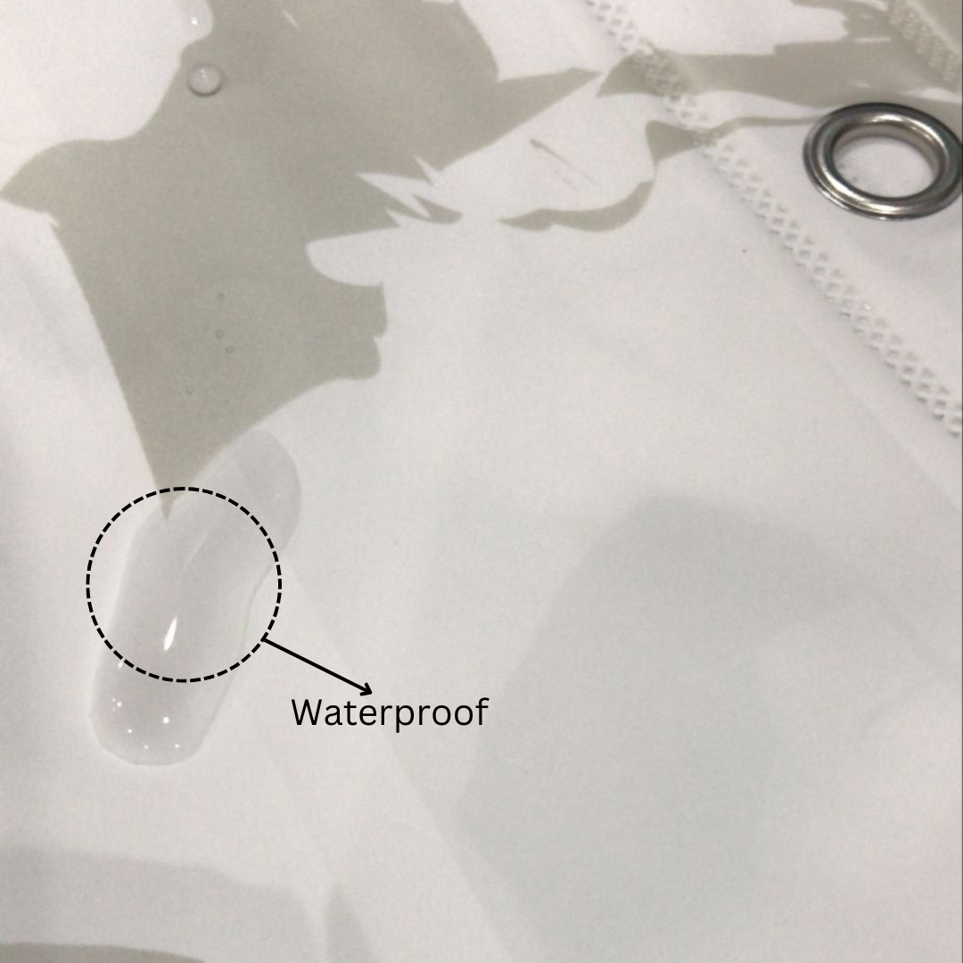 Marble Shower Curtain Beige and White Fabric Shower Curtains for Decorative Bathroom， Waterproof (180x180 cm inch, Beige Marble)